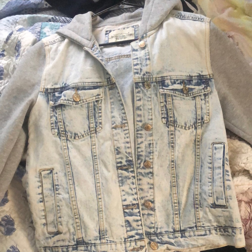 ashley-vintage charm jean jacket